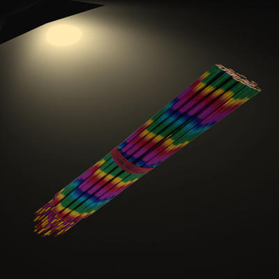 Popular 16"Rainbow Incense Stick, Color Agarbatti